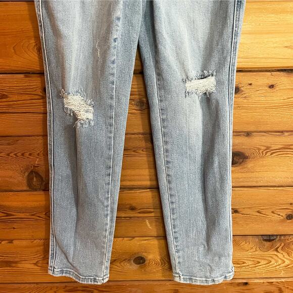 Judy Blue Star Struck Mid Rise Cuff Boyfriend Jeans Size 1/25 - Picture 5 of 8